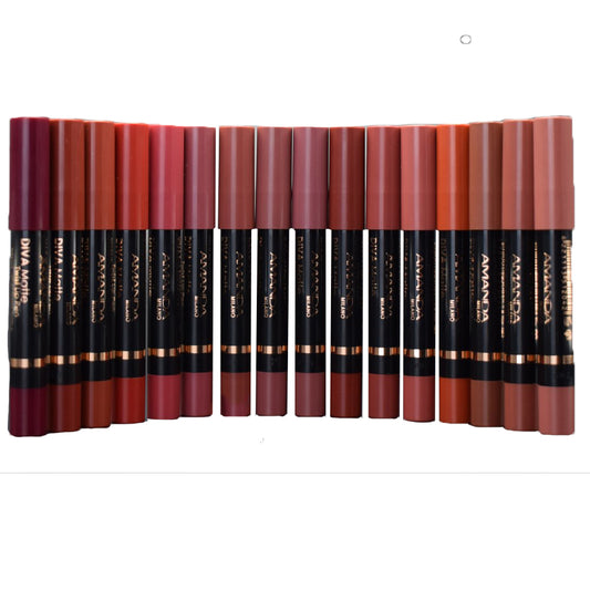 amanda diva matte twist lip pen