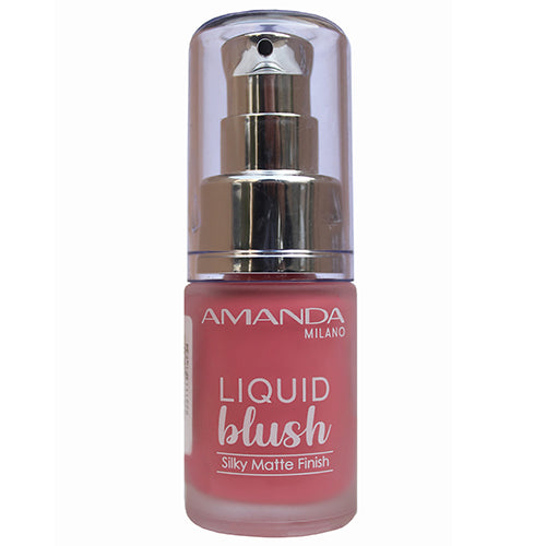 amanda silky matte finish liquid blush
