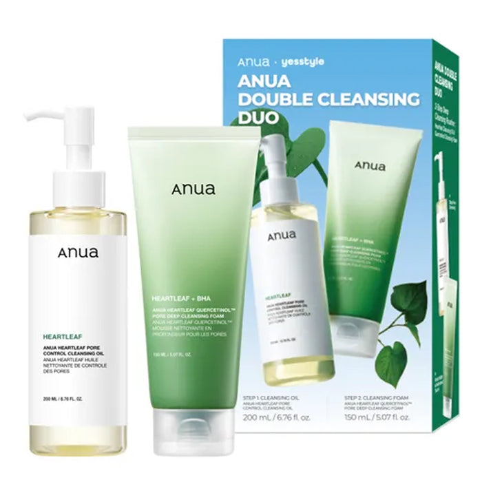 anua double cleansing duo kit