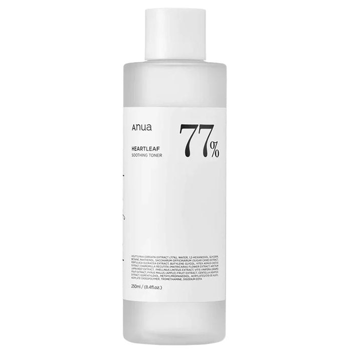 anua heartleaf 77% soothing toner 250ml