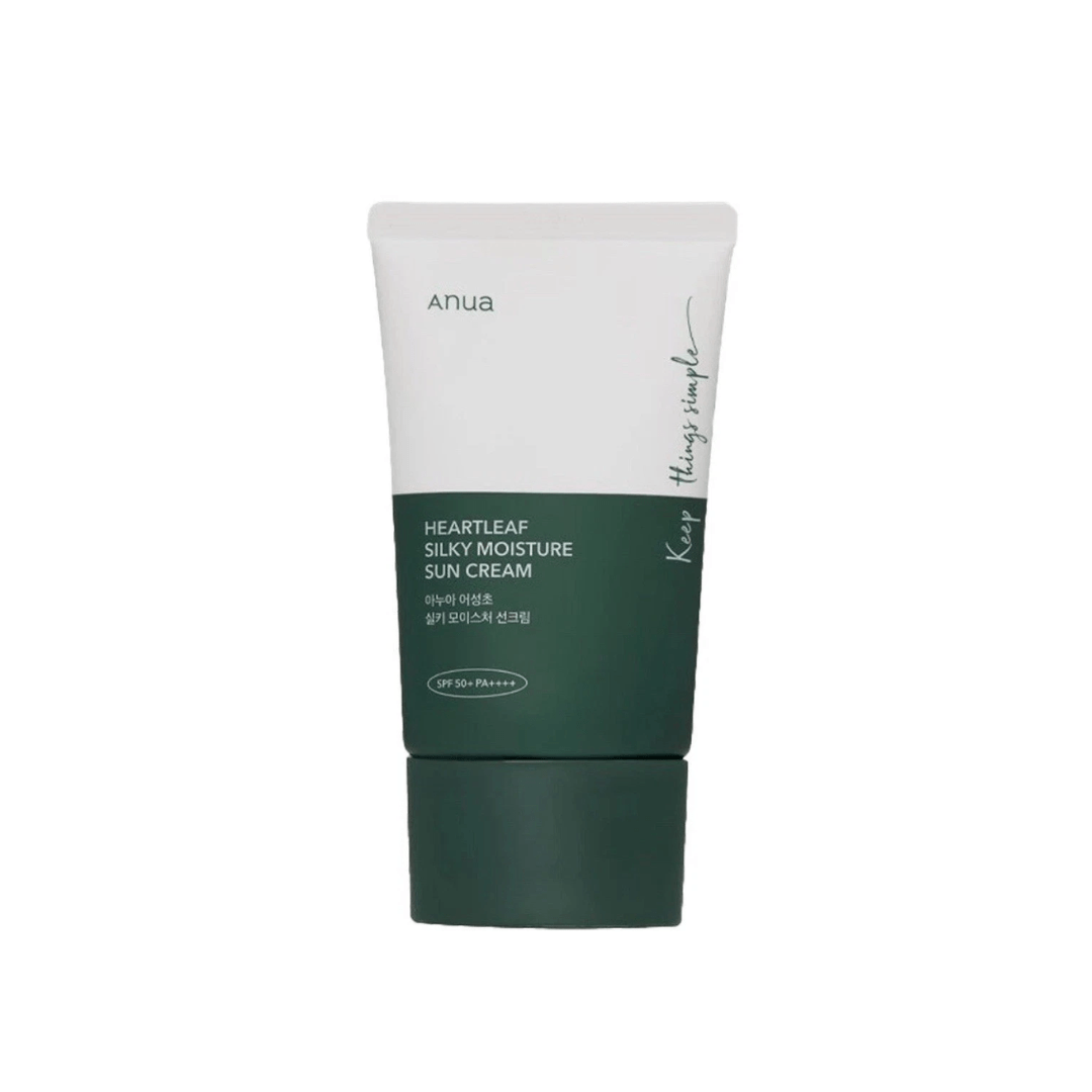 Anua Heartleaf Silky Moisture Sun Cream 50ml
