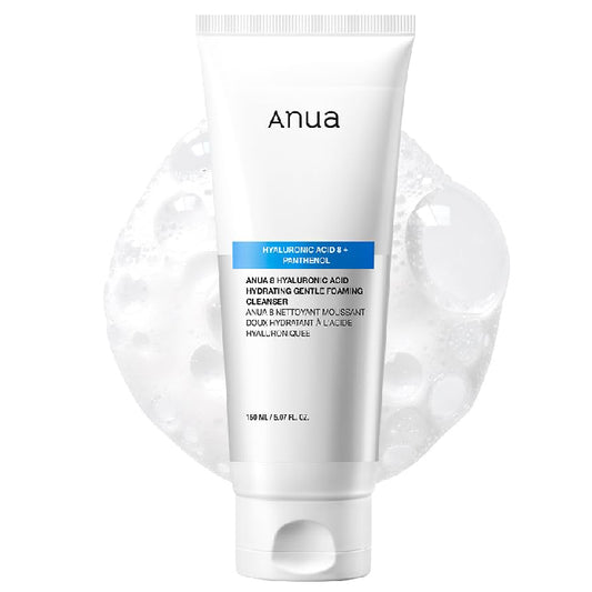 anua hydrating gentle foaming cleanser 150ml