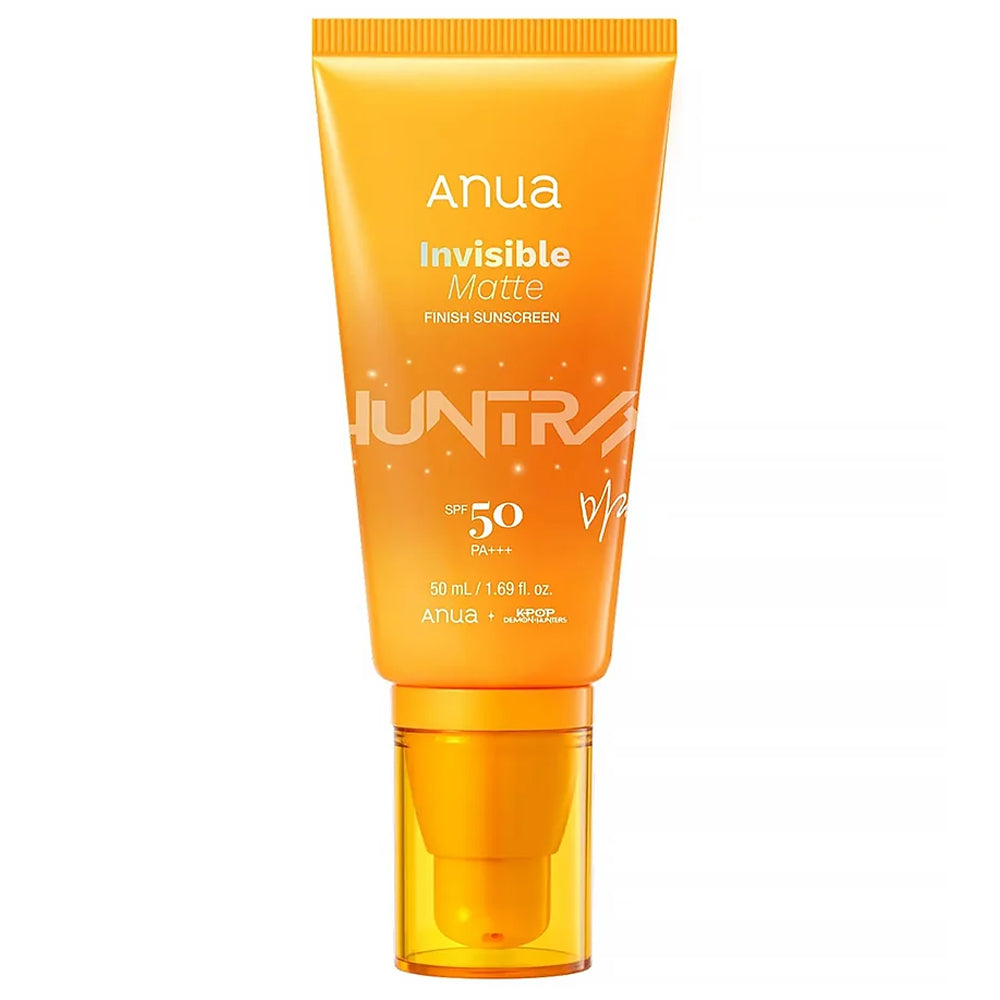 anua invisible matte finish sunscreen 50ml