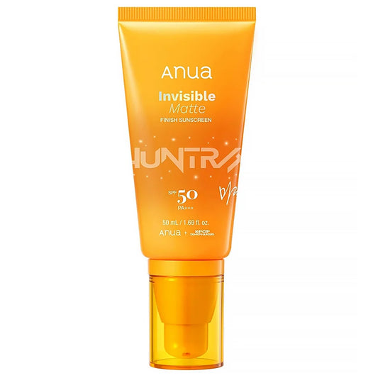anua invisible matte finish sunscreen 50ml