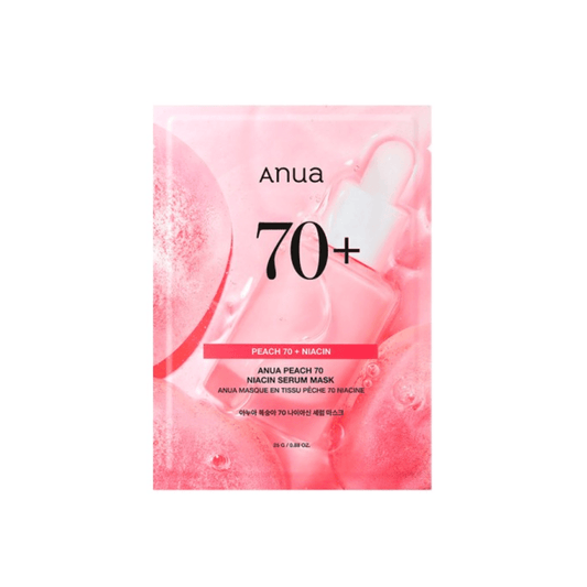 Anua Peach 70 Niacin Serum Mask 10pcs 25ml