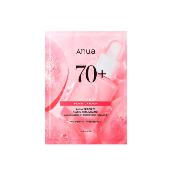 Anua Peach 70 Niacin Serum Mask 10pcs 25ml