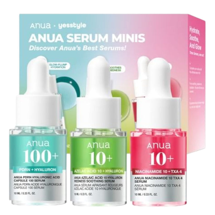 anua serum mini trio set