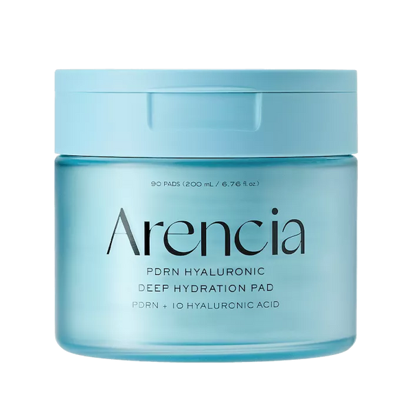 Arencia PDRN + وسادات الترطيب العميق بحمض الهيالورونيك 90 قطعة 200 مل
