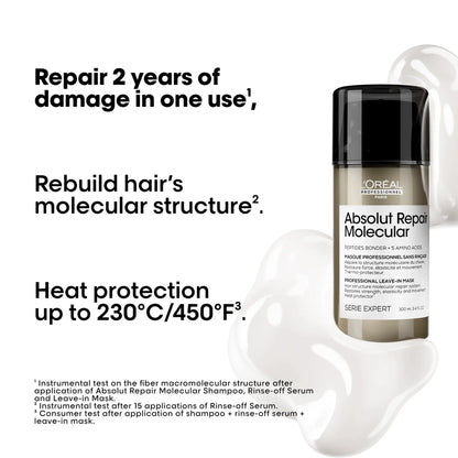 L'Oréal Professionnel Absolut Molecular Leave-In Mask 100ml