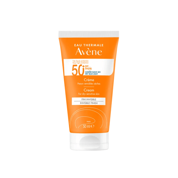 كريم أفين بعامل حماية +SPF50 للبشرة الجافة والحساسة 50 مل