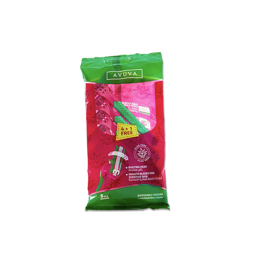 عبوة أمواس حلاقة للاستعمال مرة واحدة (5 قطع)