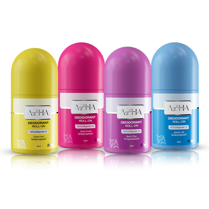 azha deodrant roll on offer 2 pieces