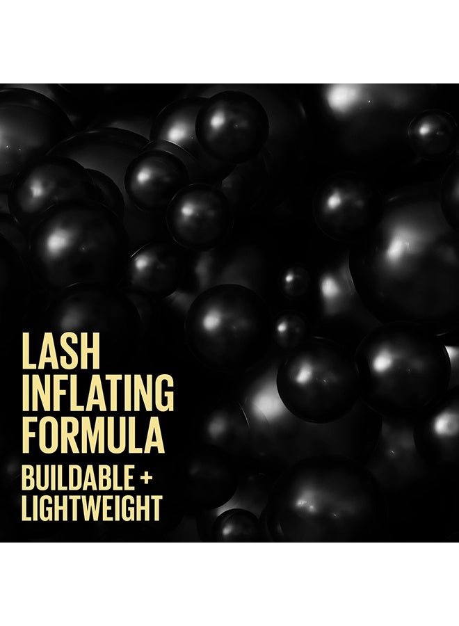 Maybelline New York Colossal Bubble Longwear Mascara, Buildable Inflated Volume, Blackest Black