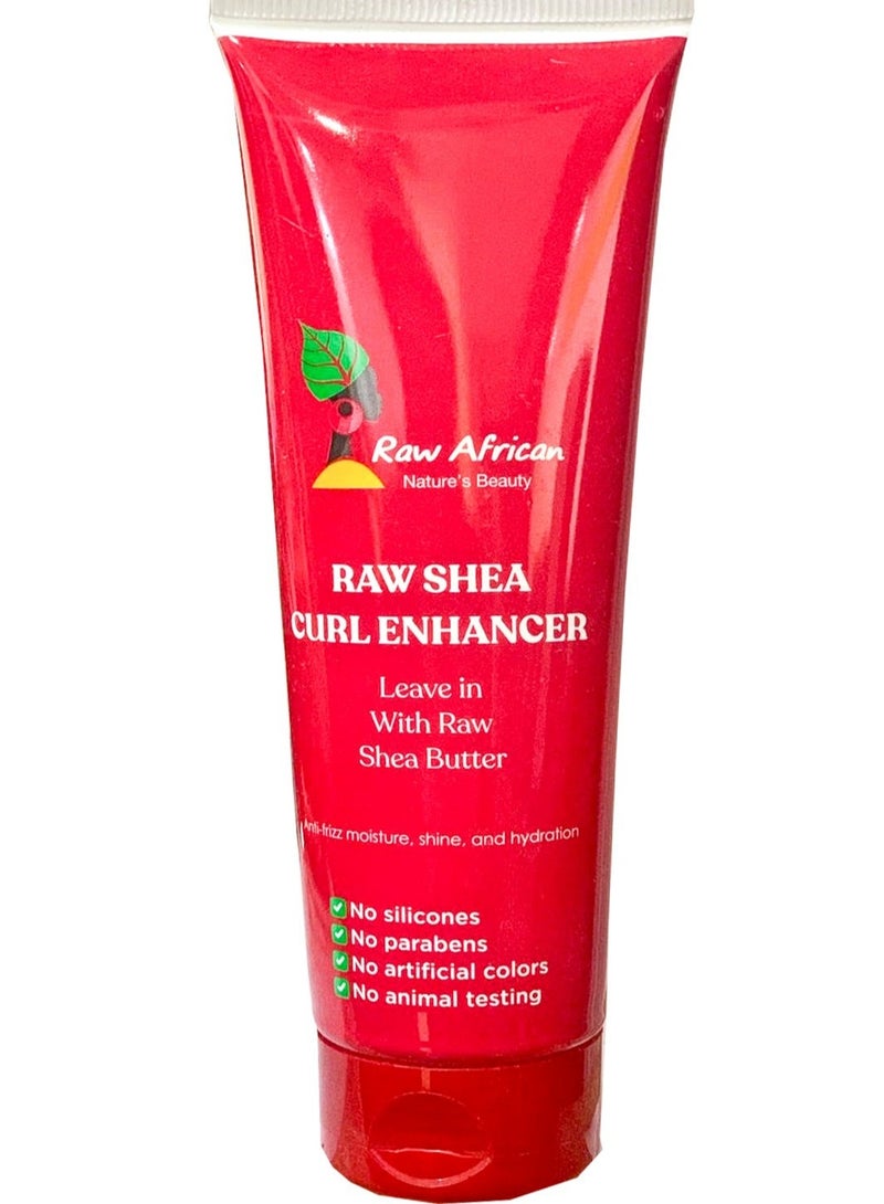 Raw African  Raw Shea Curl Enhancer Leave In 250 MG (Packaging may vary)