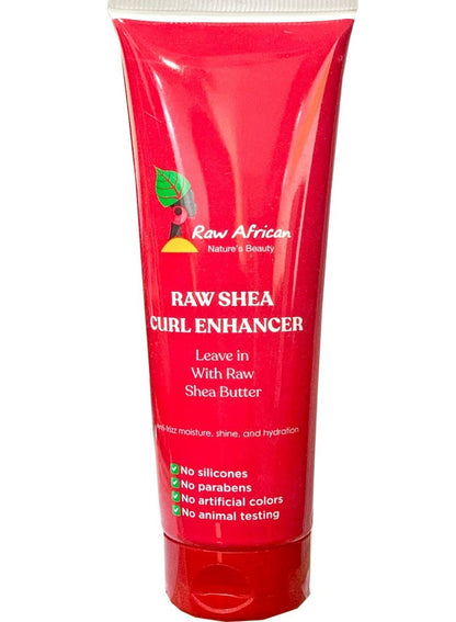 Raw African  Raw Shea Curl Enhancer Leave In 250 MG (Packaging may vary)