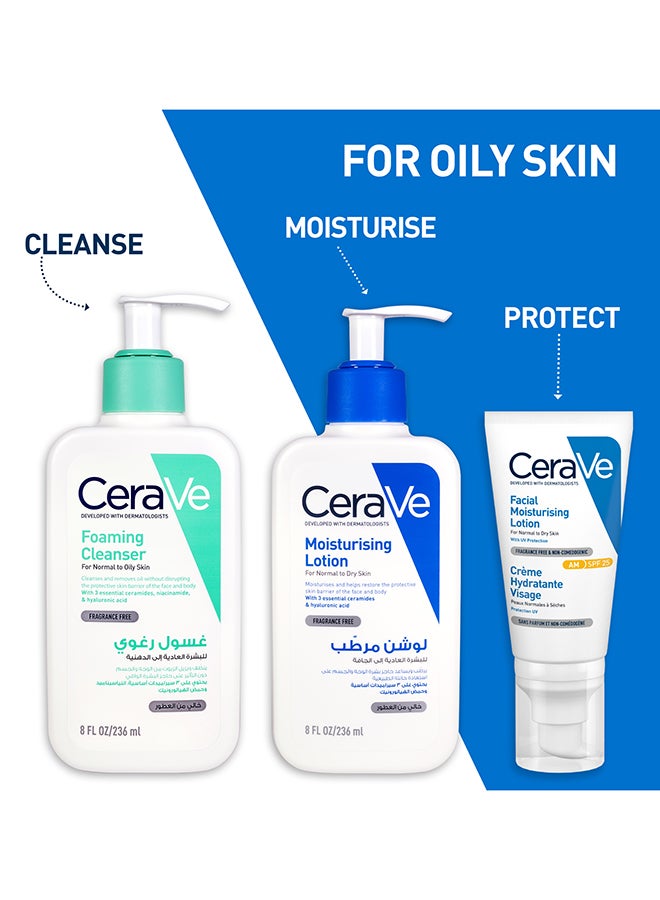 Foaming Cleanser For Normal To Oily Skin With Hyaluronic Acid 236ml