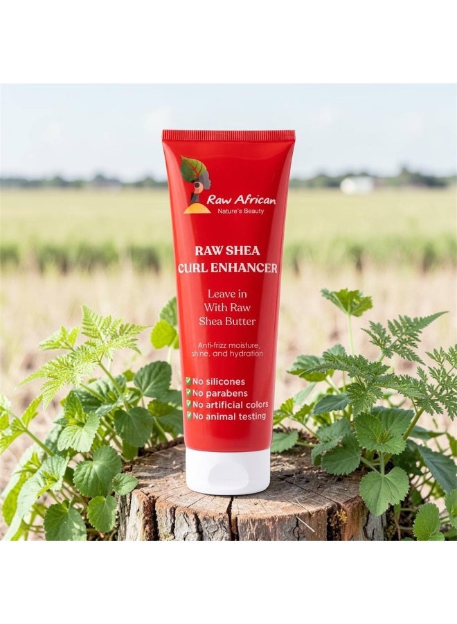Raw African  Raw Shea Curl Enhancer Leave In 250 MG (Packaging may vary)