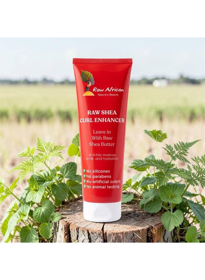 Raw African  Raw Shea Curl Enhancer Leave In 250 MG (Packaging may vary)