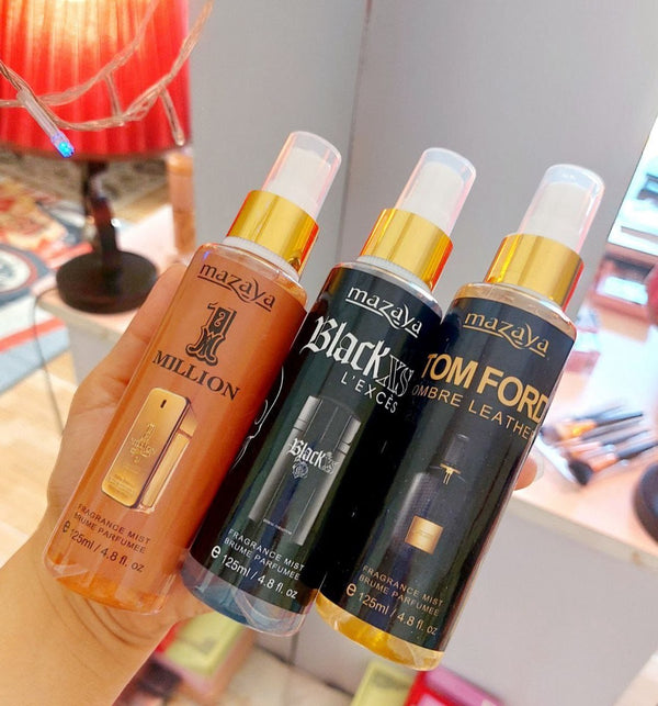 بخاخ معطر للجسم بلاك نوار للرجال من مموا، 250 ملليلتر