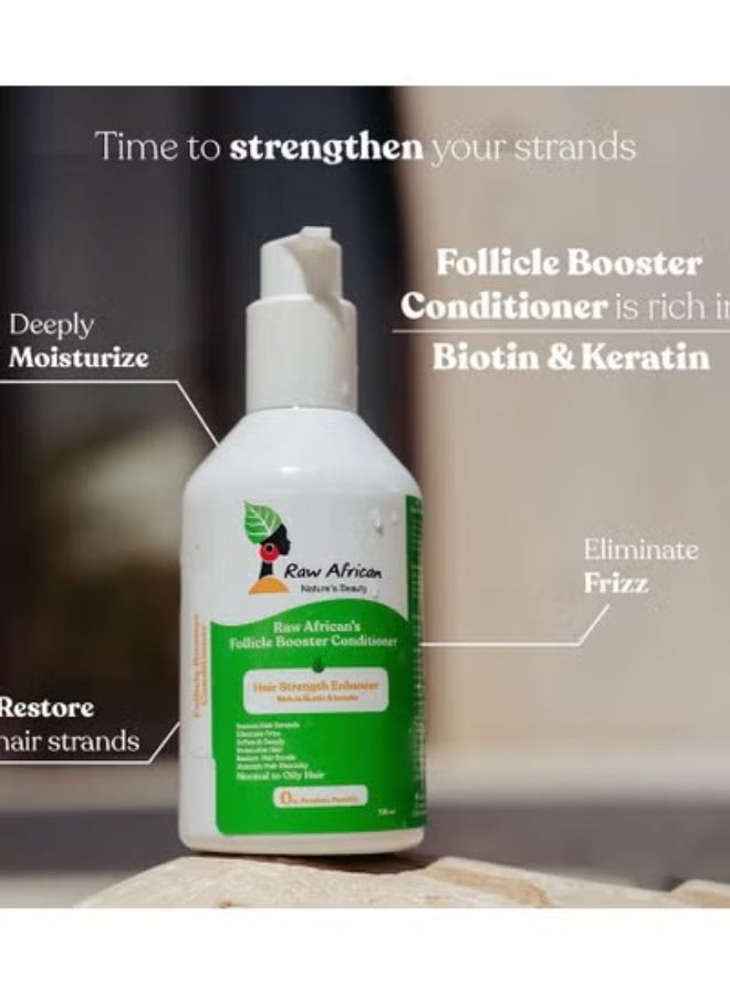 Raw African Natures Beauty Follicle Booster Conditioner - 300 ML (Packaging may vary)