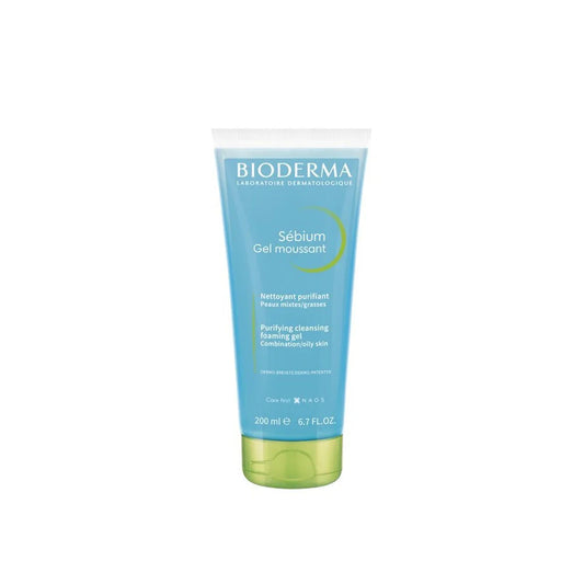 BIODERMA SEBIUM GEL MOUSSANT PURIFYING CLEANSING FOAMING GEL 200ML