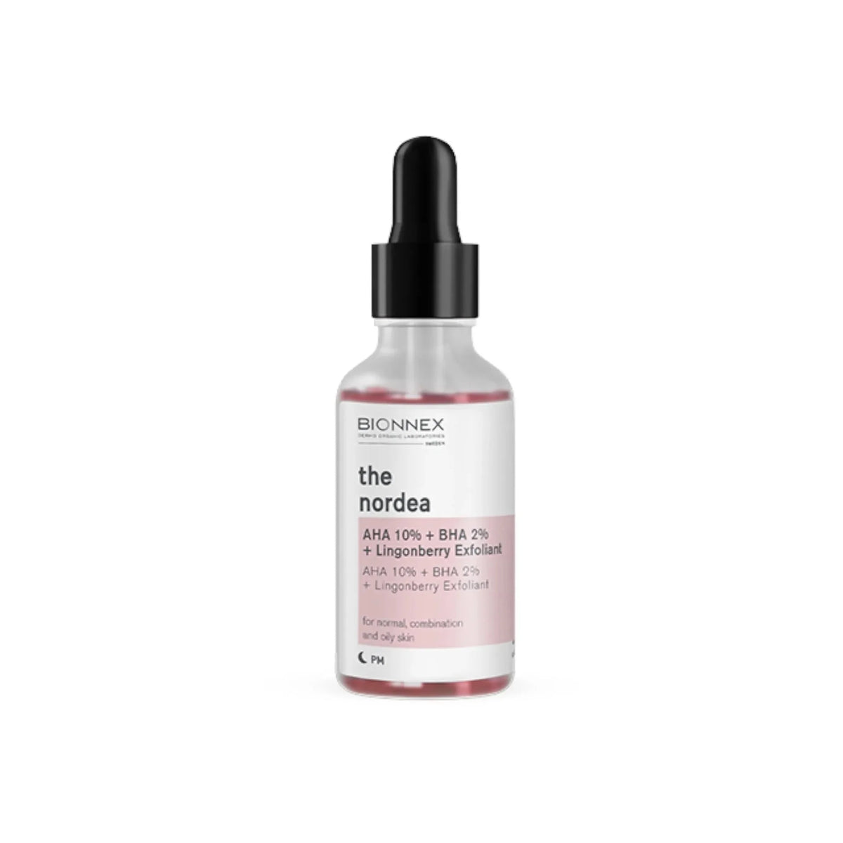BIONNEX THE NORDEA AHA 10% + BHA 2% + Lingonberry Exfoliant Serum 30ml