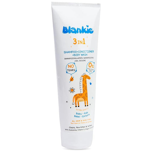 blankie 3 in 1 shampoo + conditioner + body wash 200ml