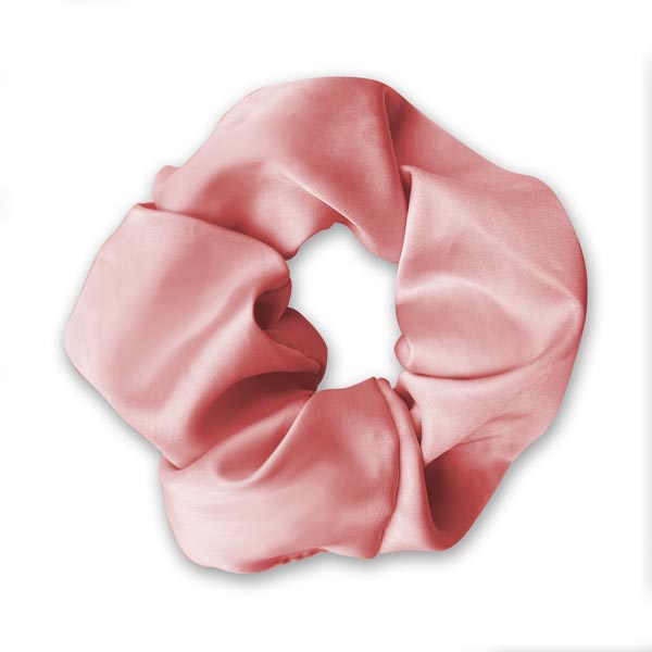 Silk Blend Scrunchie | Periwinkle Collection | Blush