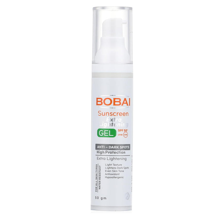 bobai extra lightening sun screen gel 50gm