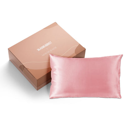 Silk Blend Pillowcase | Periwinkle Collection | Blush
