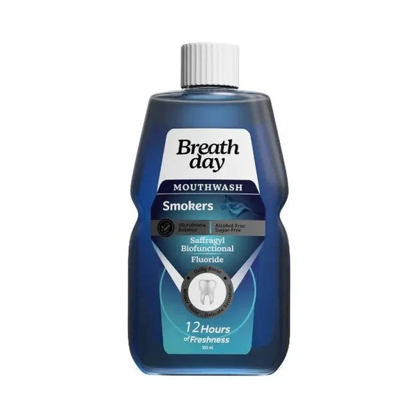 غسول فم Breath day للمدخنين 300 مل
