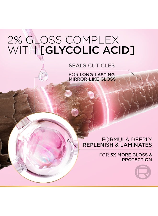 Elvive Glycolic Gloss Combing Leave in Cream with Glycolic Acid for Dull and Porous Hair 200ML