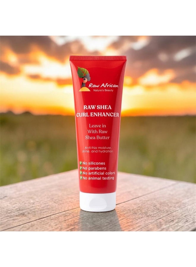Raw African  Raw Shea Curl Enhancer Leave In 250 MG (Packaging may vary)