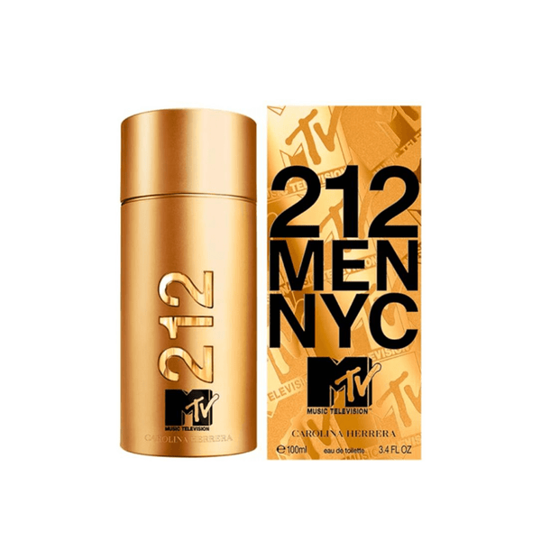 كارولينا هيريرا 212 NYC MTV إصدار محدود أو دو تواليت للرجال 100 مل