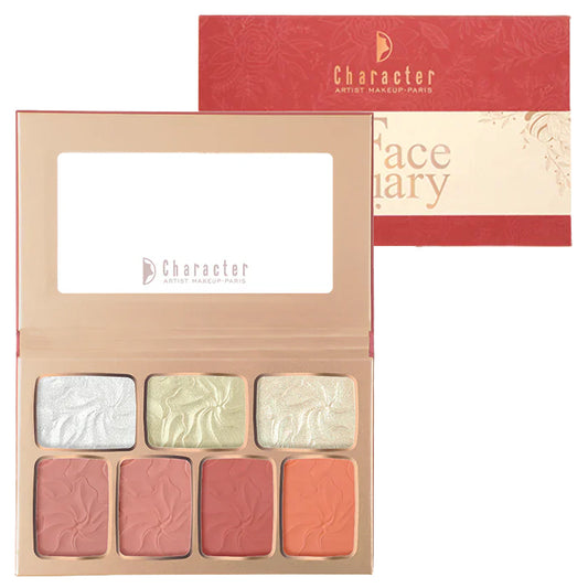 character the face diary highlighter and blusher tfd001