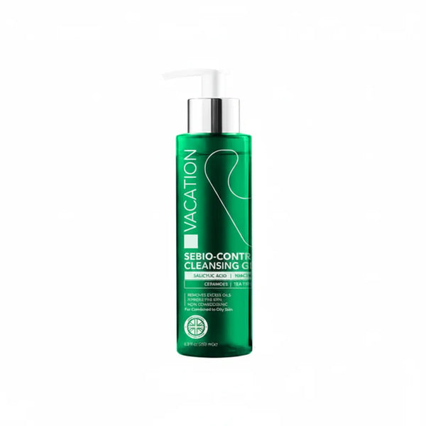 Vacation Sebio-Control Cleansing Gel 200 ml for Acne-Prone Skin | غسول فاكيشن للبشرة الدهنية وحب الشباب 200 مل