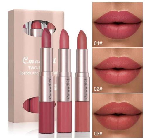 cmaadu two in 1 lipstick and lipgloss