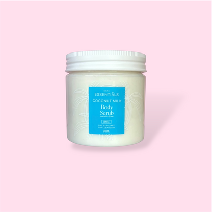 Coconut Milk Face and Body Scrub