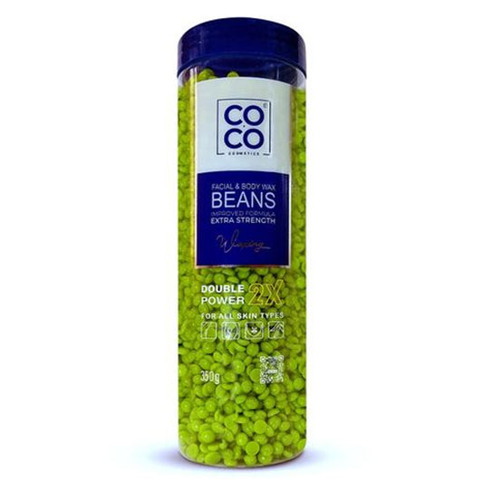 cocowax facial wax beans 350g