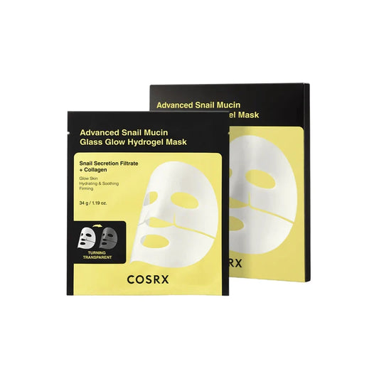 Cosrx Advanced Snail Mucin Glass Glow Hydrogel Mask
