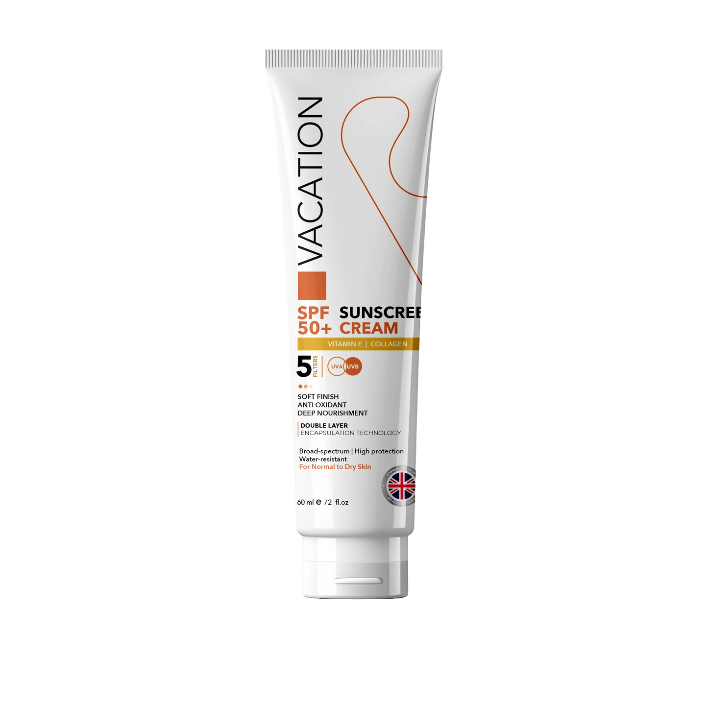 [FP0516] Vacation Sunscreen Cream Vitamin E 60 ML