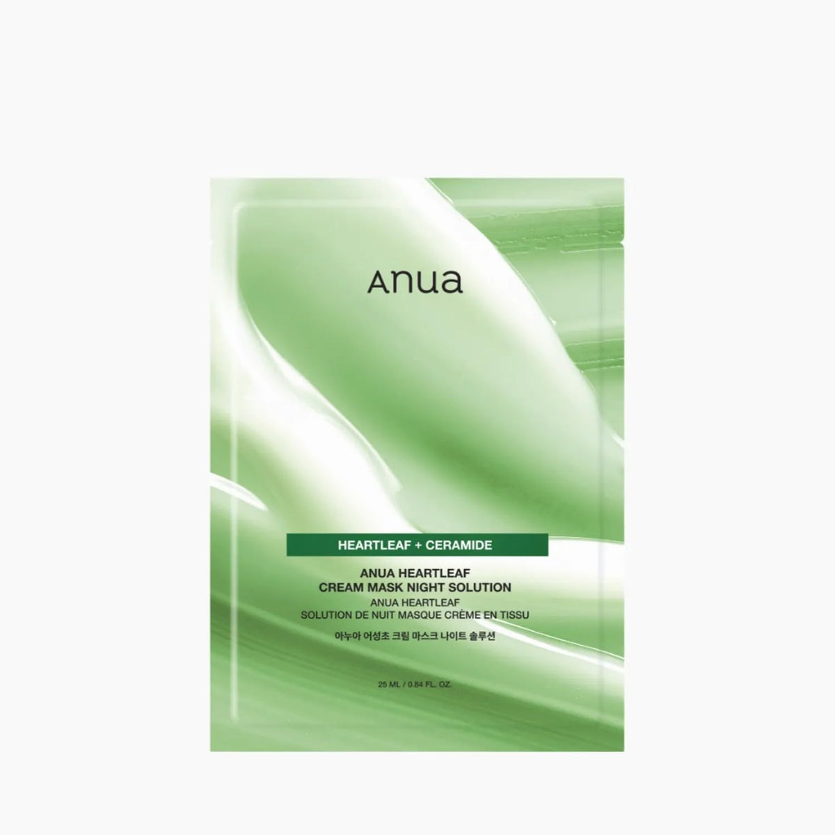 Anua - Heartleaf Cream Mask Night Solution Mask (1 sheet mask)