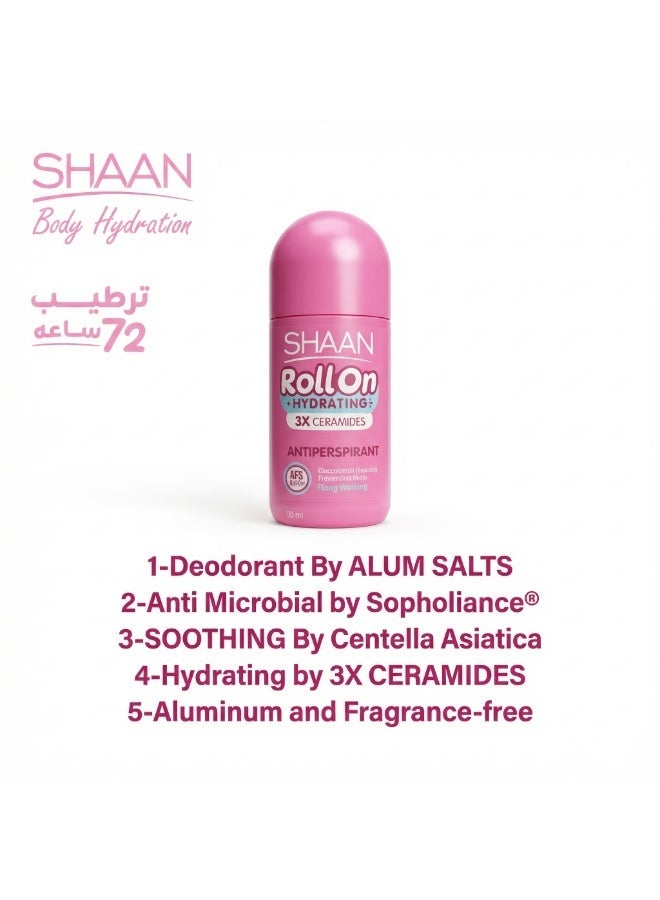 Hydrating Roll on Fragrance Free 60 ml