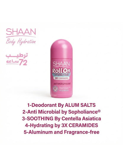 Hydrating Roll on Fragrance Free 60 ml