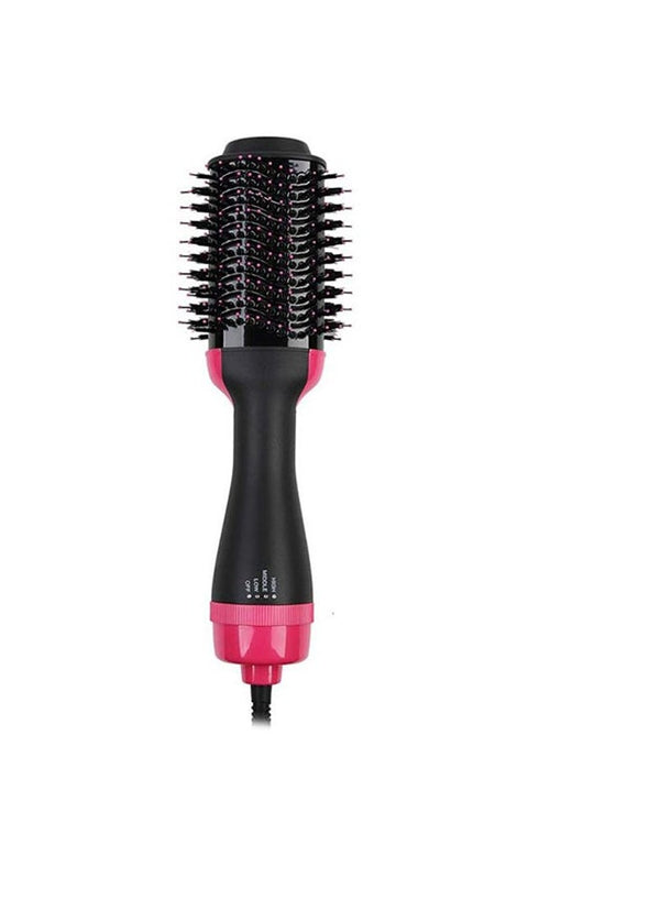 Anti-Static Hot Air Brush Black/Pink 35 x 10cm
