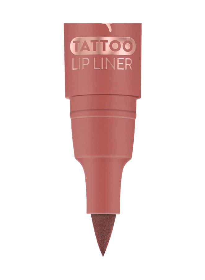 line n' STAIN! Tattoo Lip Liner | 02 Must Have Brown | Long-Lasting Liquid Formula | Precision Tip | Vegan & Cruelty-Free | Lightweight & Highly Pigmented Lip Contour (Pack of 1) Must Have Brown