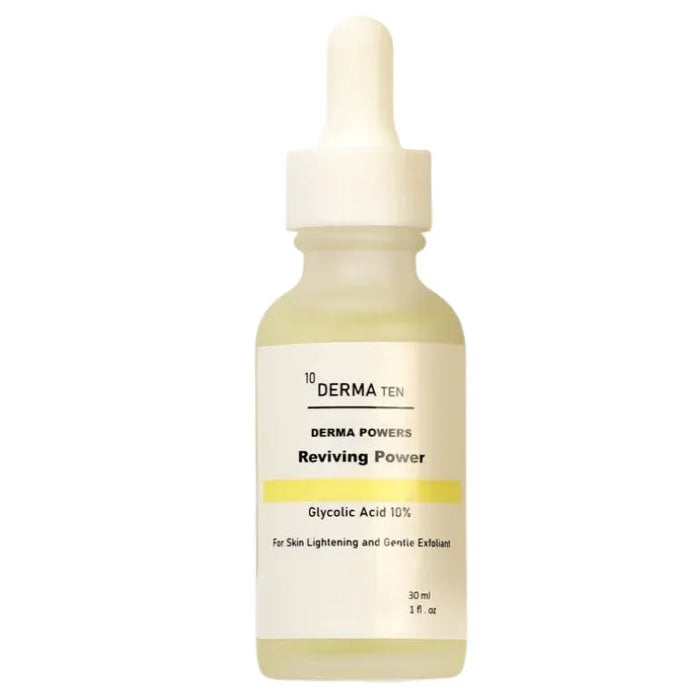 derma ten reviving power glycolic acid 10% serum 30ml