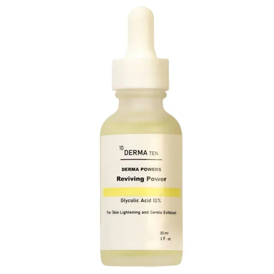 derma ten reviving power glycolic acid 10% serum 30ml
