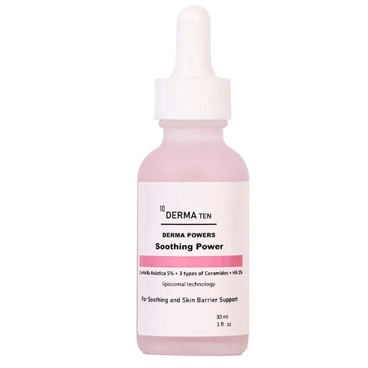 derma ten soothing power centella asiatica 5% serum 30ml