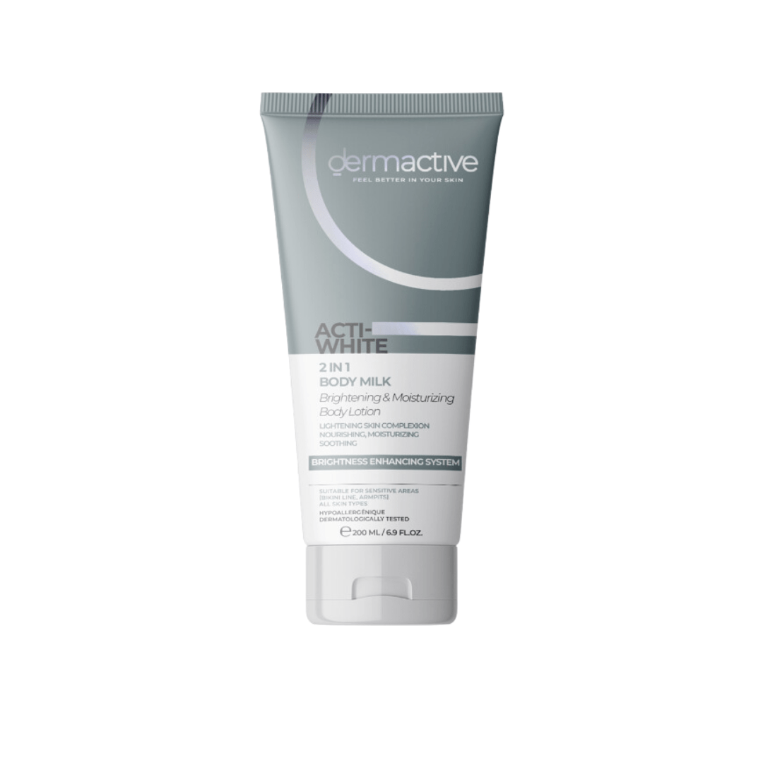 Dermactive Acti-White 2 In 1 Body Milk 200ml